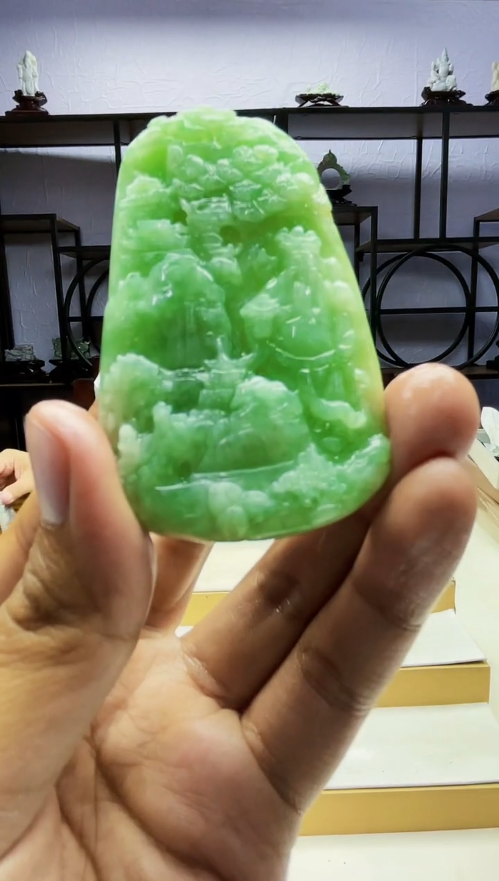 【闪购商品】定制翡翠未镶嵌毛货02260111