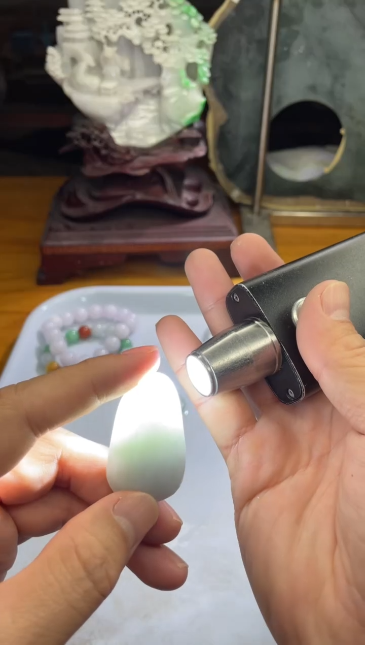 未镶嵌挂件翡翠 天然缅甸翡翠A货