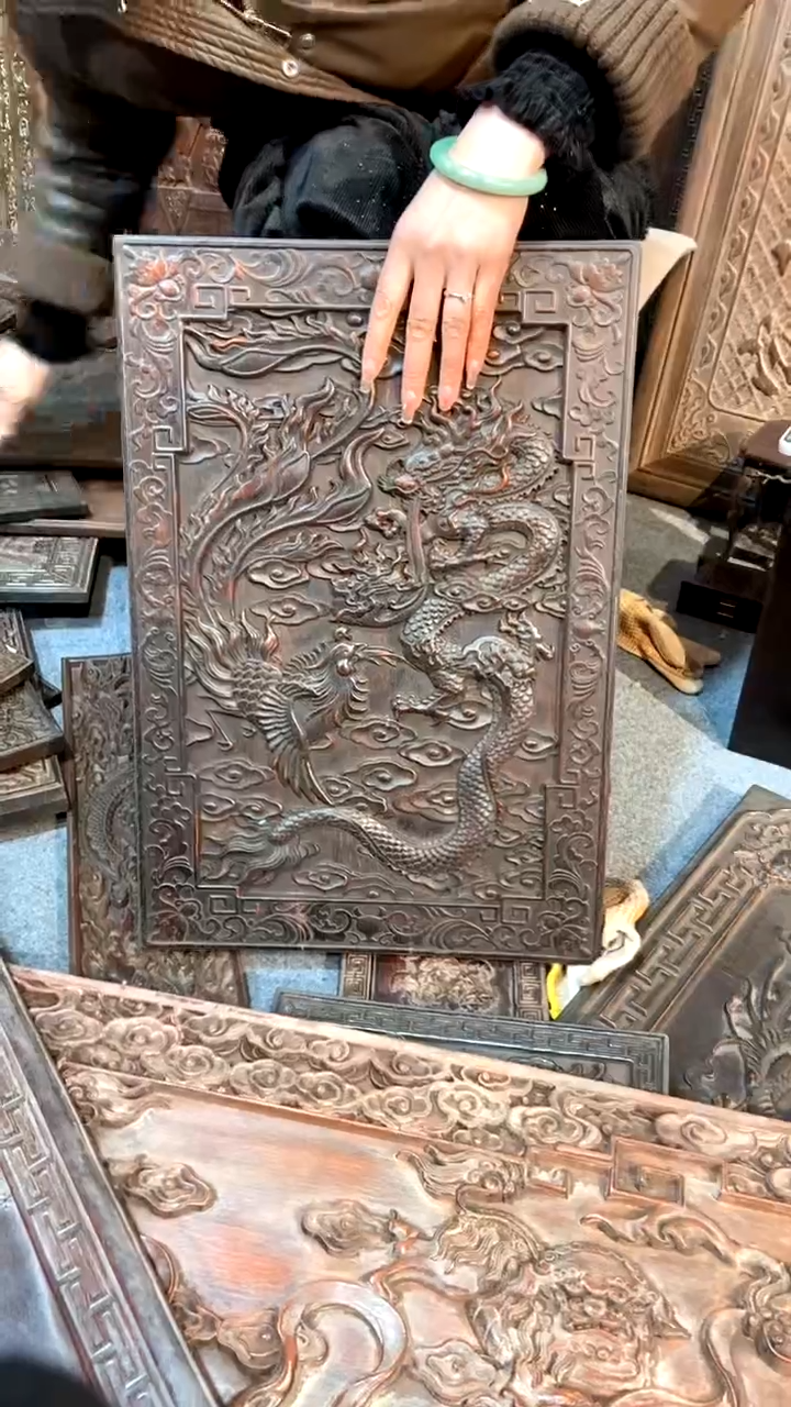 【闪购商品】木紫檀雕刻一物一拍一直播为准