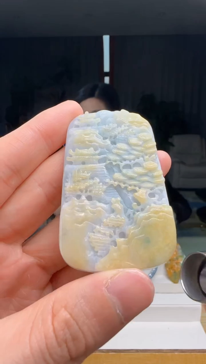 【闪购商品】翡翠吊坠(不含链)未镶嵌DY@@60B7J13023