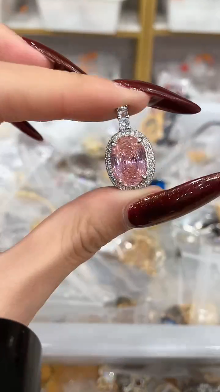 【闪购商品】合成钻石合金q733时尚气质饰品