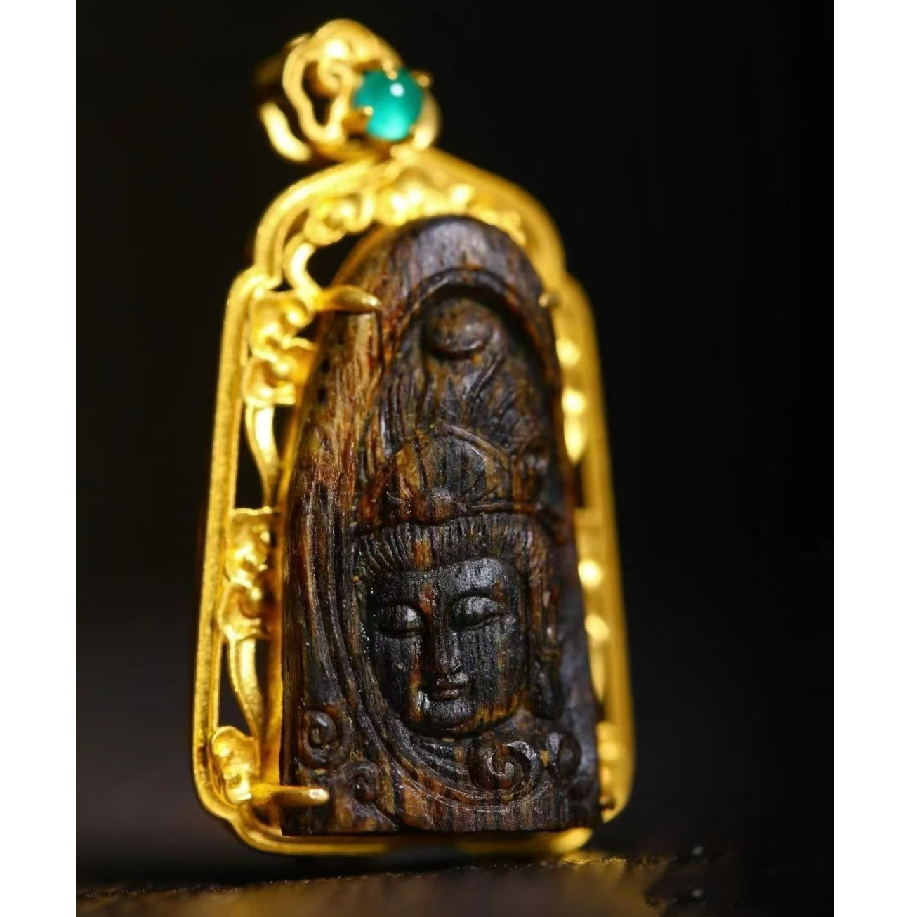 沉香【予香】2.9g正区越南芽庄棋楠沉水挂坠（总重）