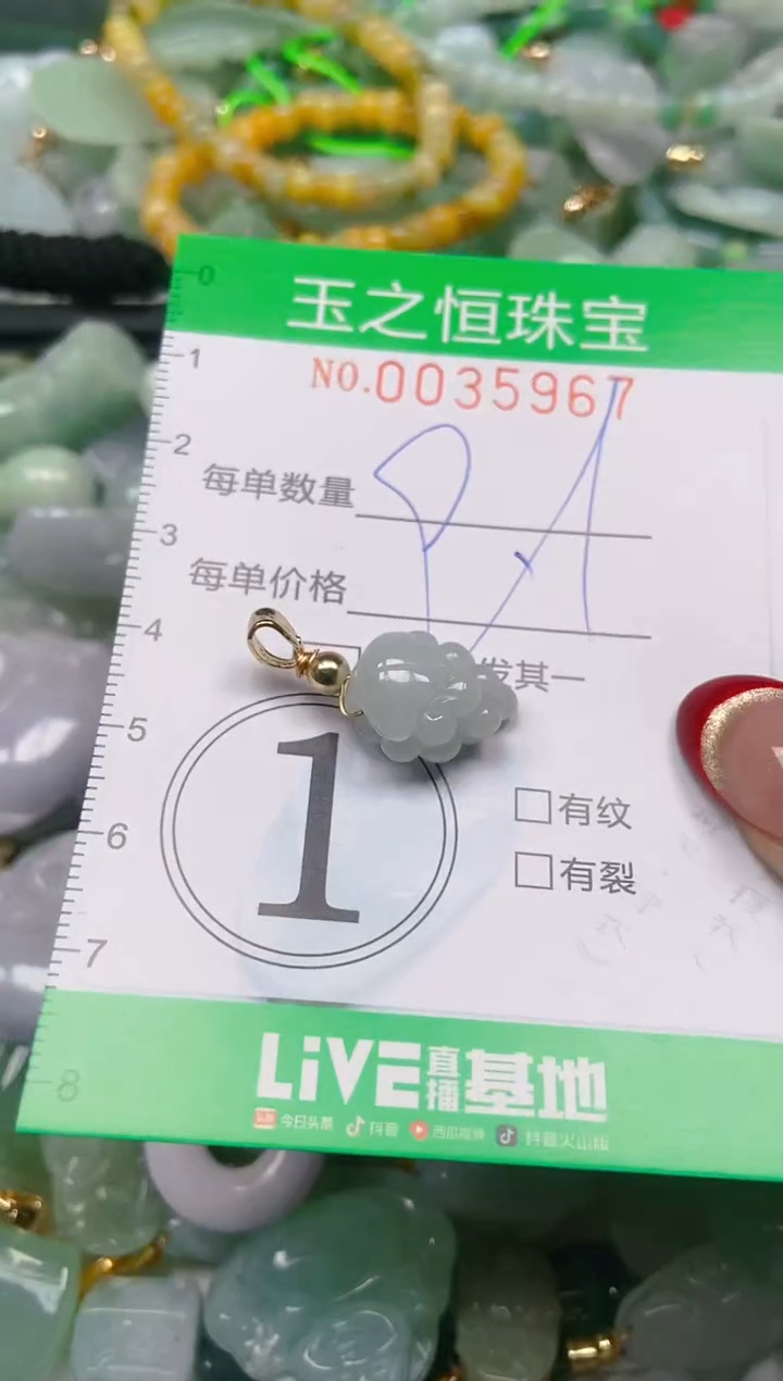 【闪购商品】翡翠颈饰未镶嵌闪购0035967