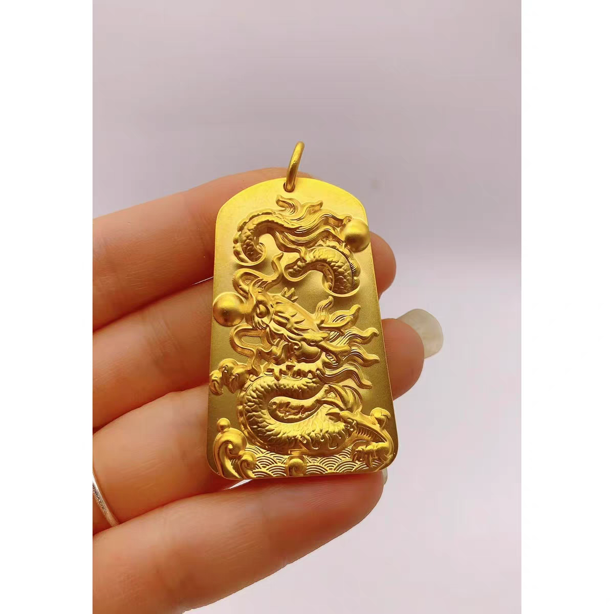 高端进口铜合金镀真金龙牌素款复古大气个性