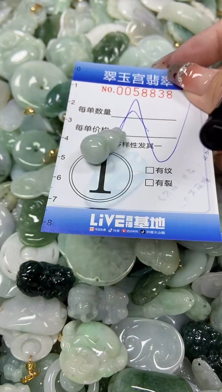 【闪购商品】翡翠颈饰未镶嵌商品0058838