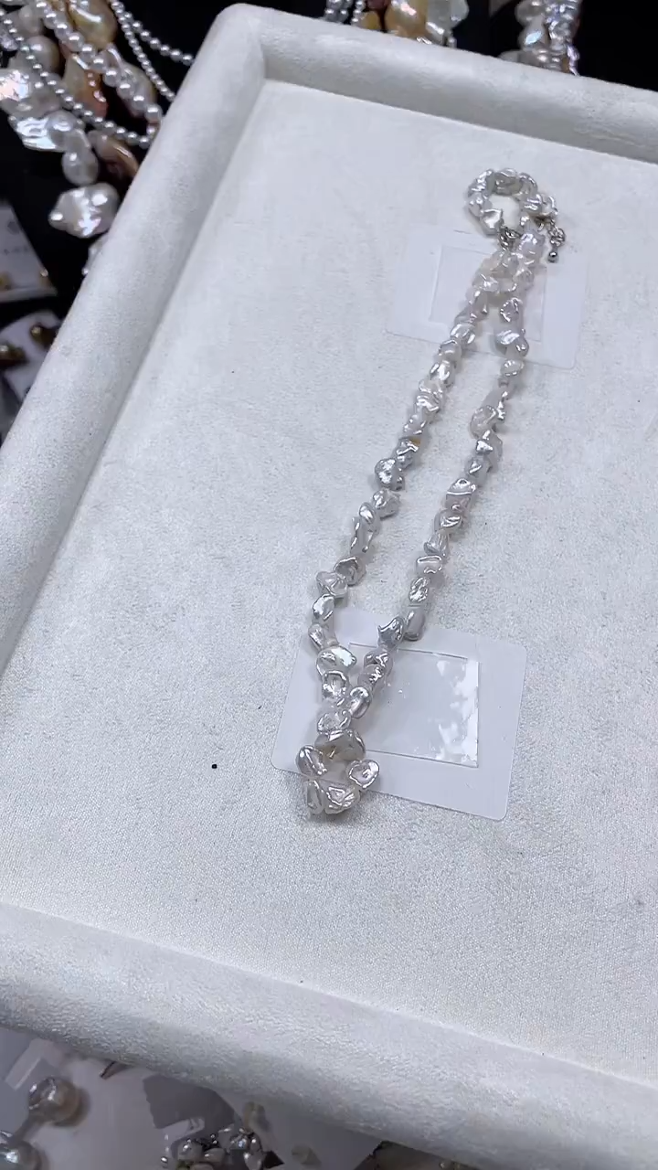 未镶嵌项链淡水珍珠【纯恬饰品】