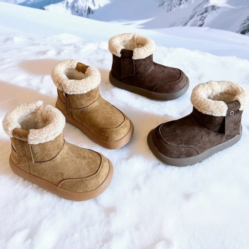 【爆款亲肤羊羔绒】经典小土豆儿童加厚绒靴亲子款雪地靴