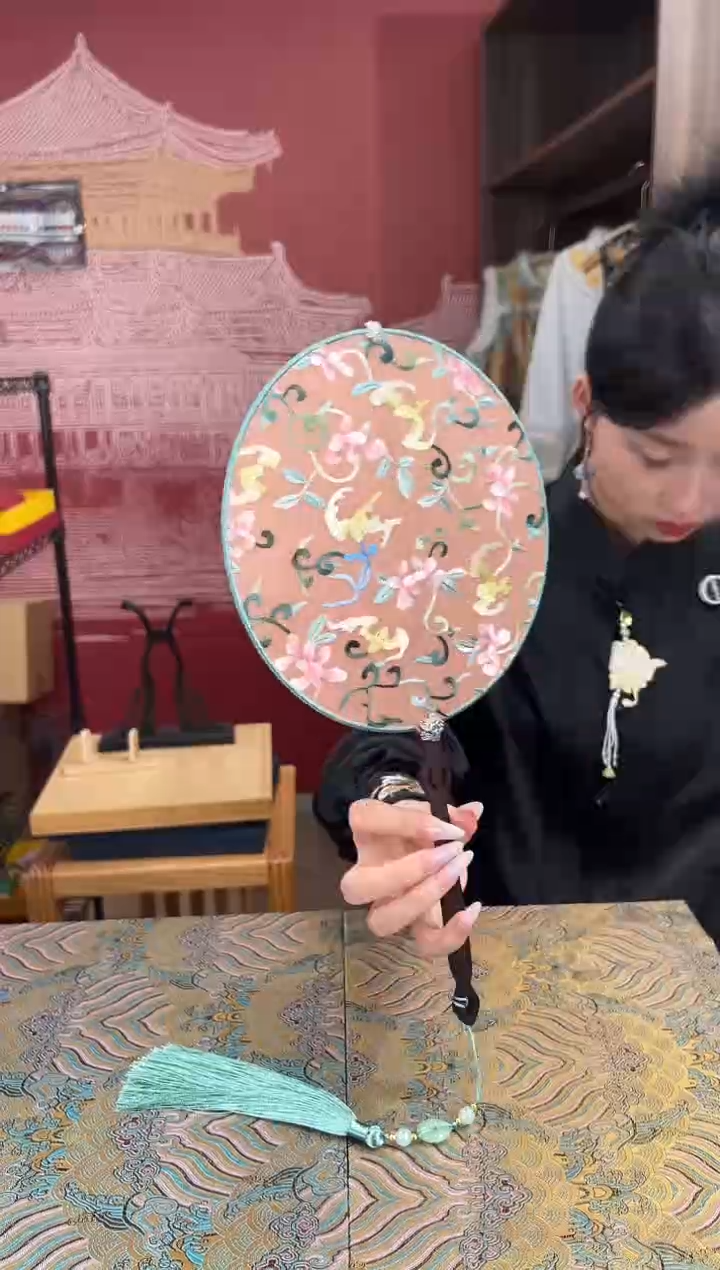 【闪购商品】刺绣苏绣手工刺绣双面绣书签