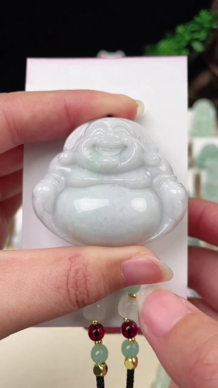 【闪购商品】翡翠颈饰未镶嵌佛公