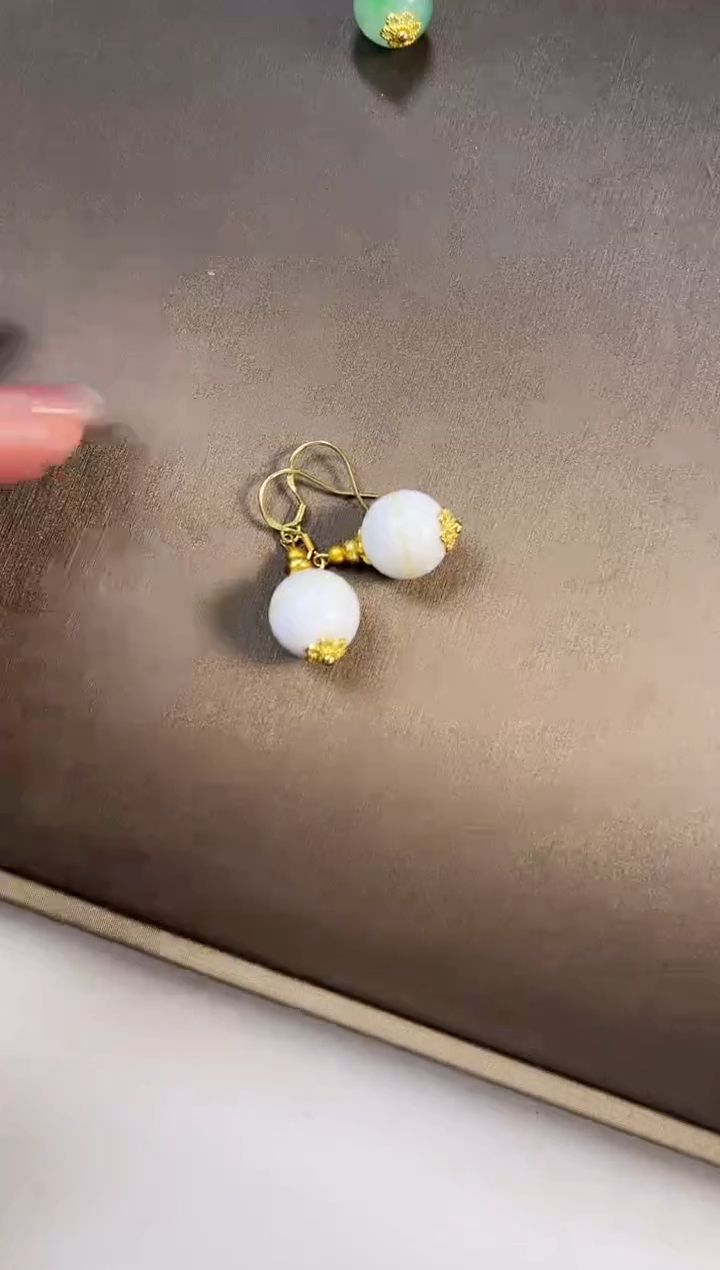 合金贝壳925银合金 贝壳 925银耳坠