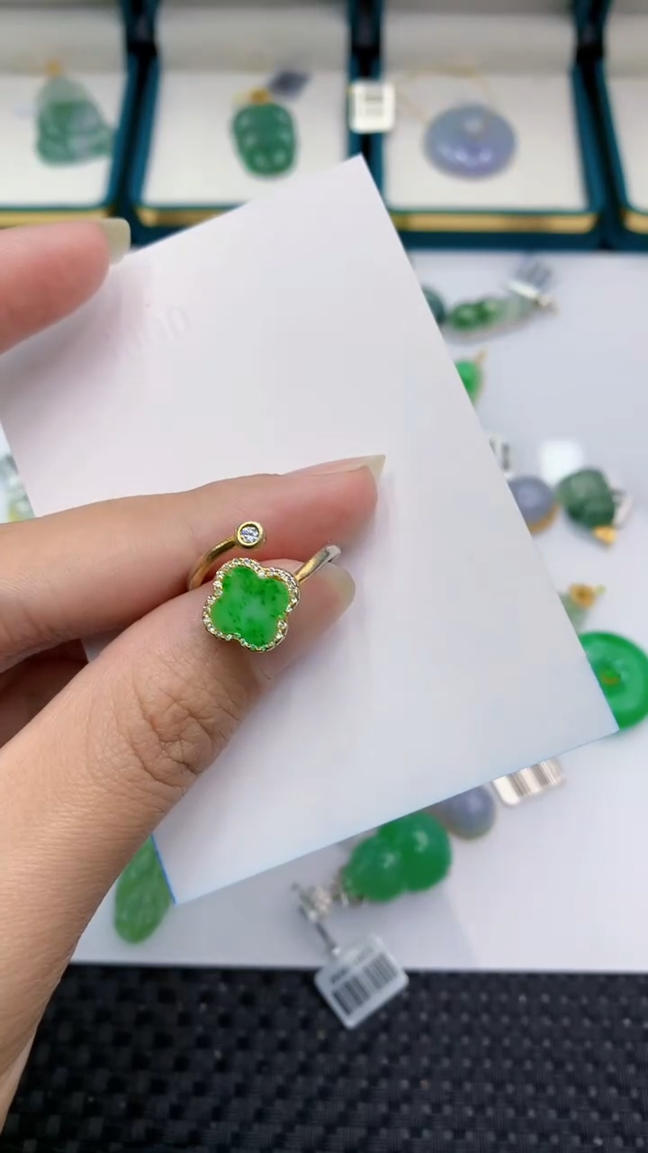 【闪购商品】翡翠颈饰银S925镶嵌            8