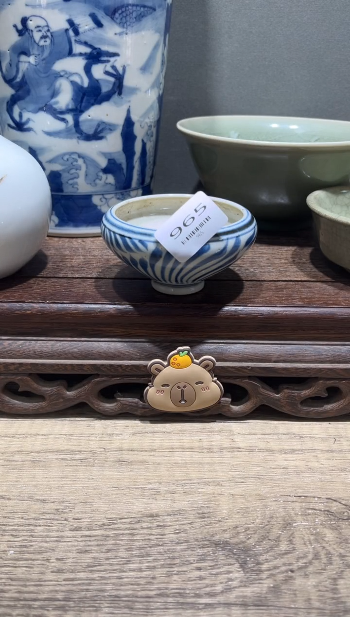 瓷片搬****电A965瓷器小摆件