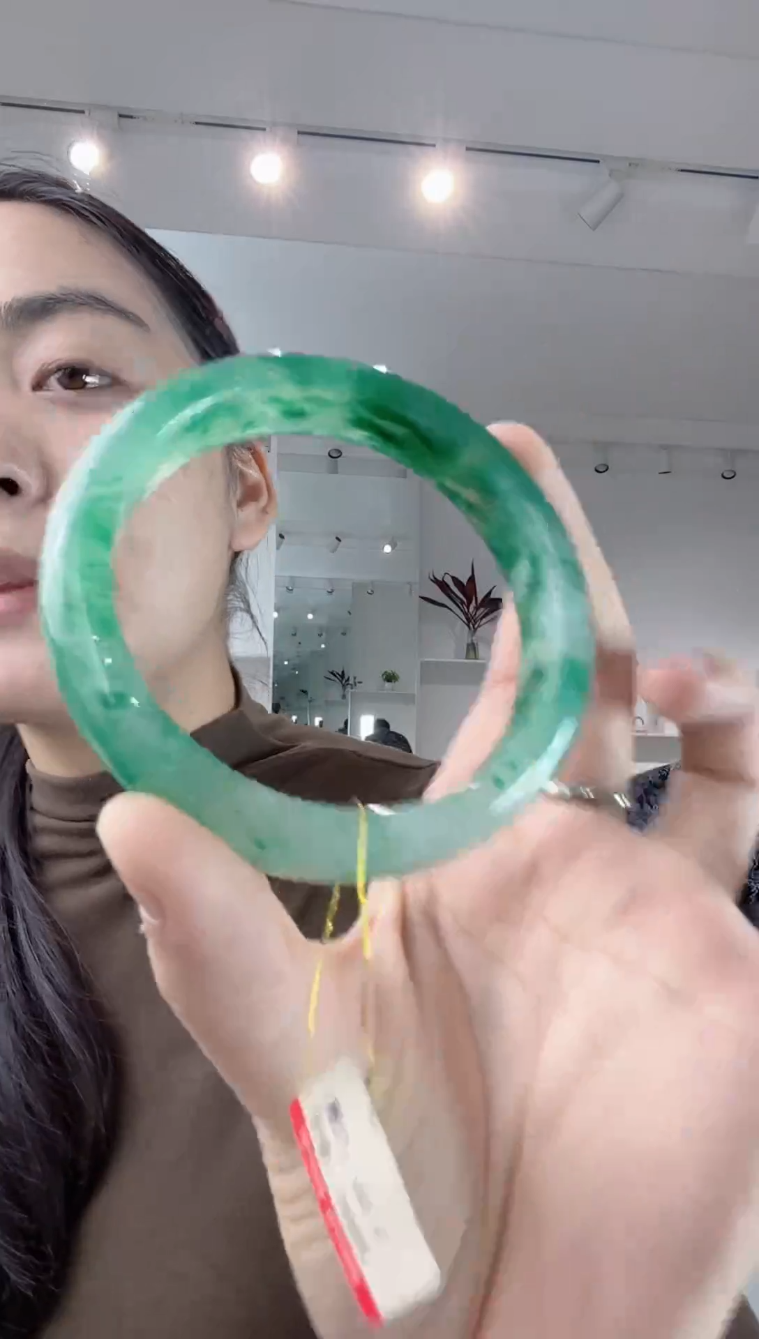 未镶嵌手镯石英质玉105