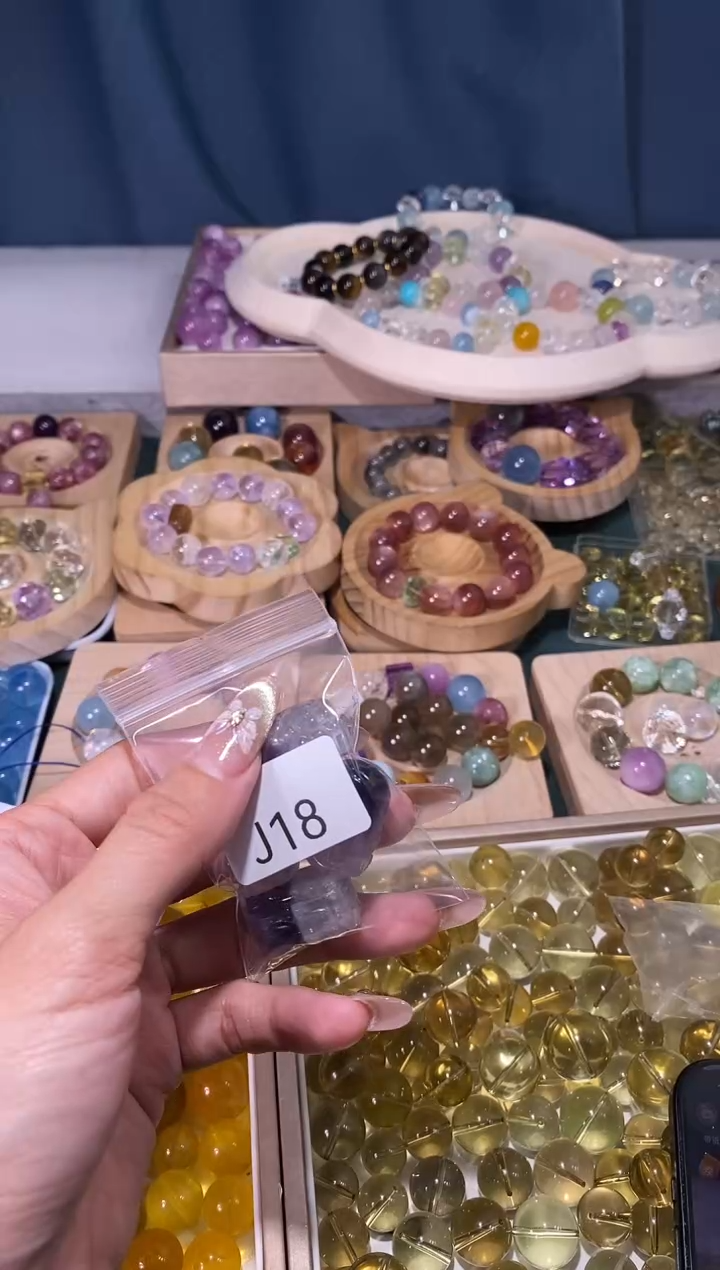 未镶嵌手串水晶J18紫极光貔貅宽卡15共4颗拍3