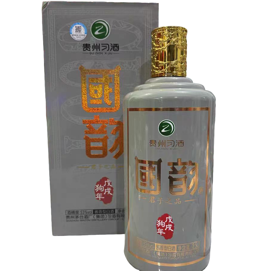 习酒国韵狗 大坛 酱香型白酒 53度2500ml