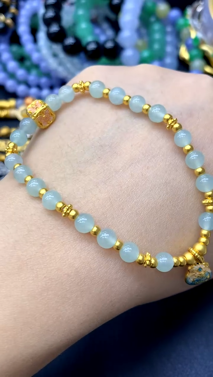 未镶嵌手链翡翠401-中国好珍宝