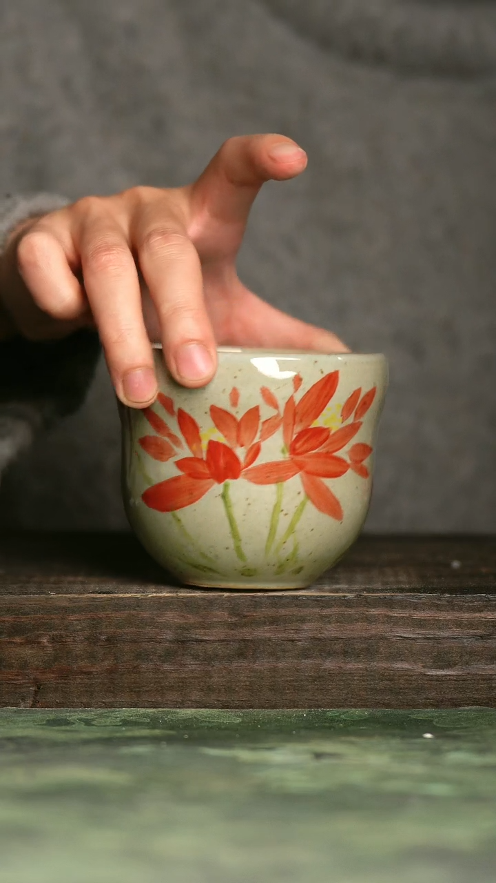 【闪购商品】青诗集手工手绘瓷器