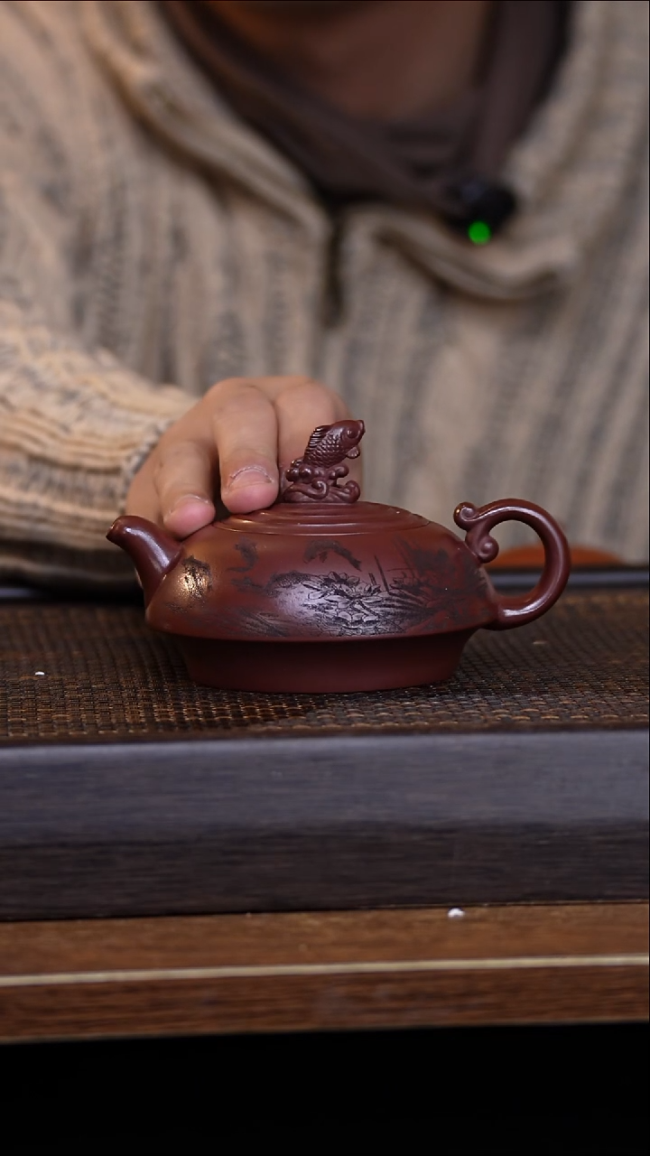 茶壶紫砂宜兴手工原矿紫砂壶001