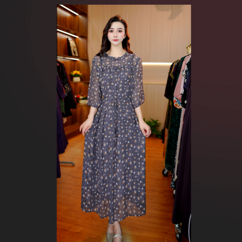 7015-23新款时尚休闲连衣裙