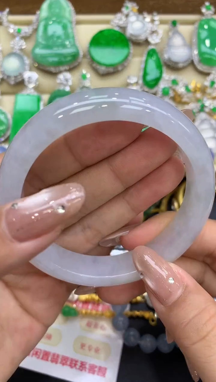 未镶嵌手镯翡翠272-中国好珍宝