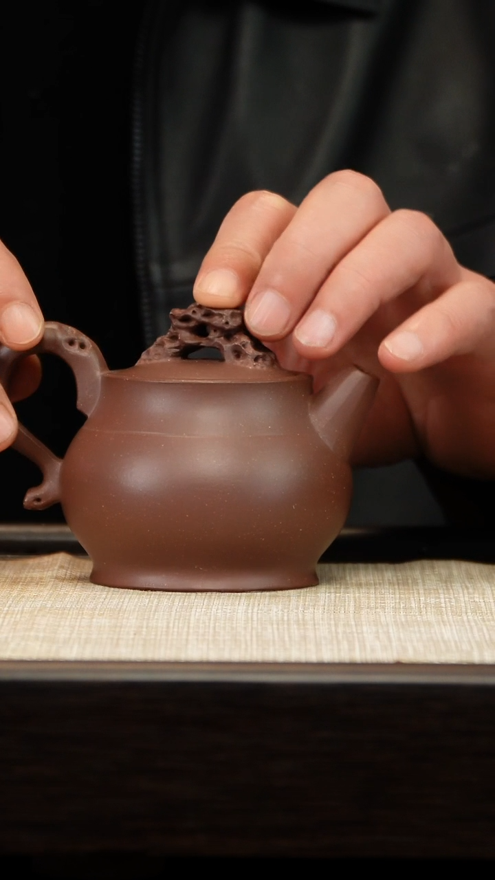 茶壶紫砂天青寻香