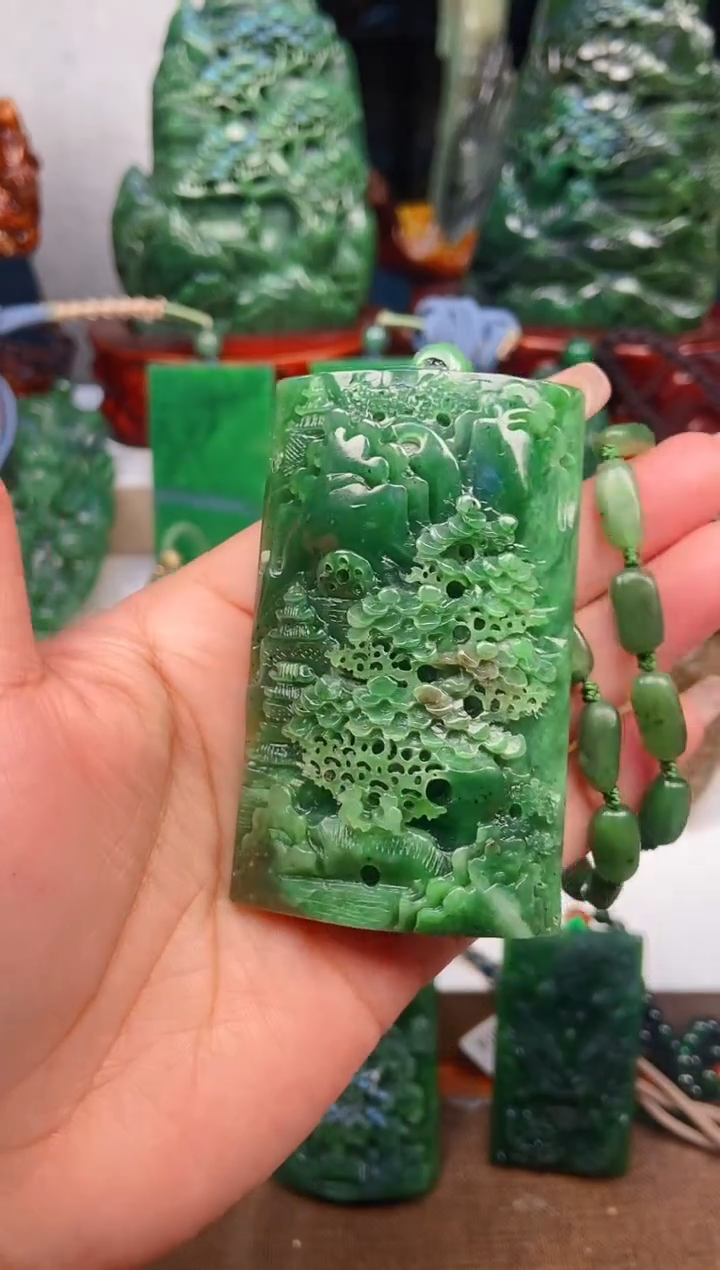 【闪购商品】和田玉挂件未镶嵌1