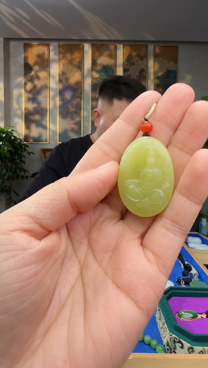 未镶嵌和田玉挂件拍一发一
