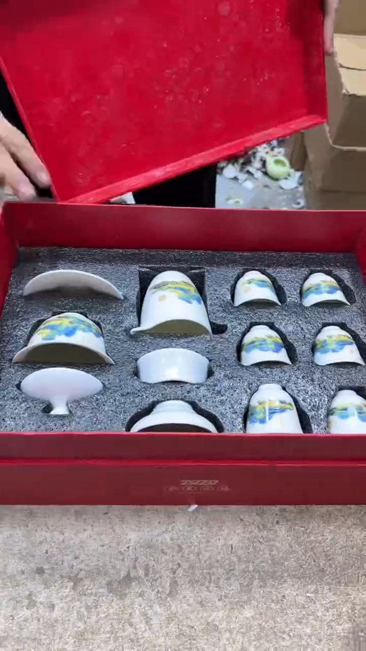 瓷片其他其他其他其他 礼盒做旧