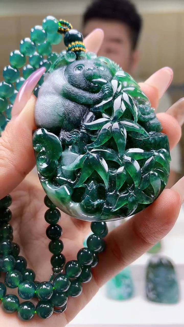 定制翡翠未镶嵌5028ty-毛货挂件221