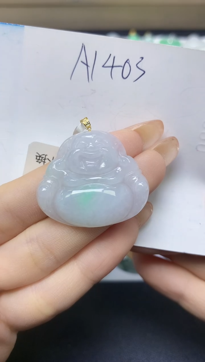 颈饰未镶嵌翡翠天然缅甸A货翡翠百元以上9元证书费自理