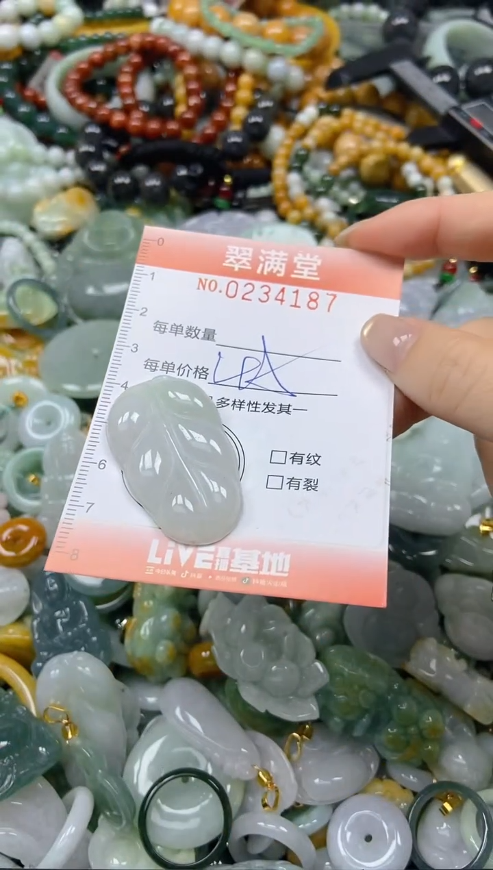 未镶嵌挂件翡翠闪购0234187