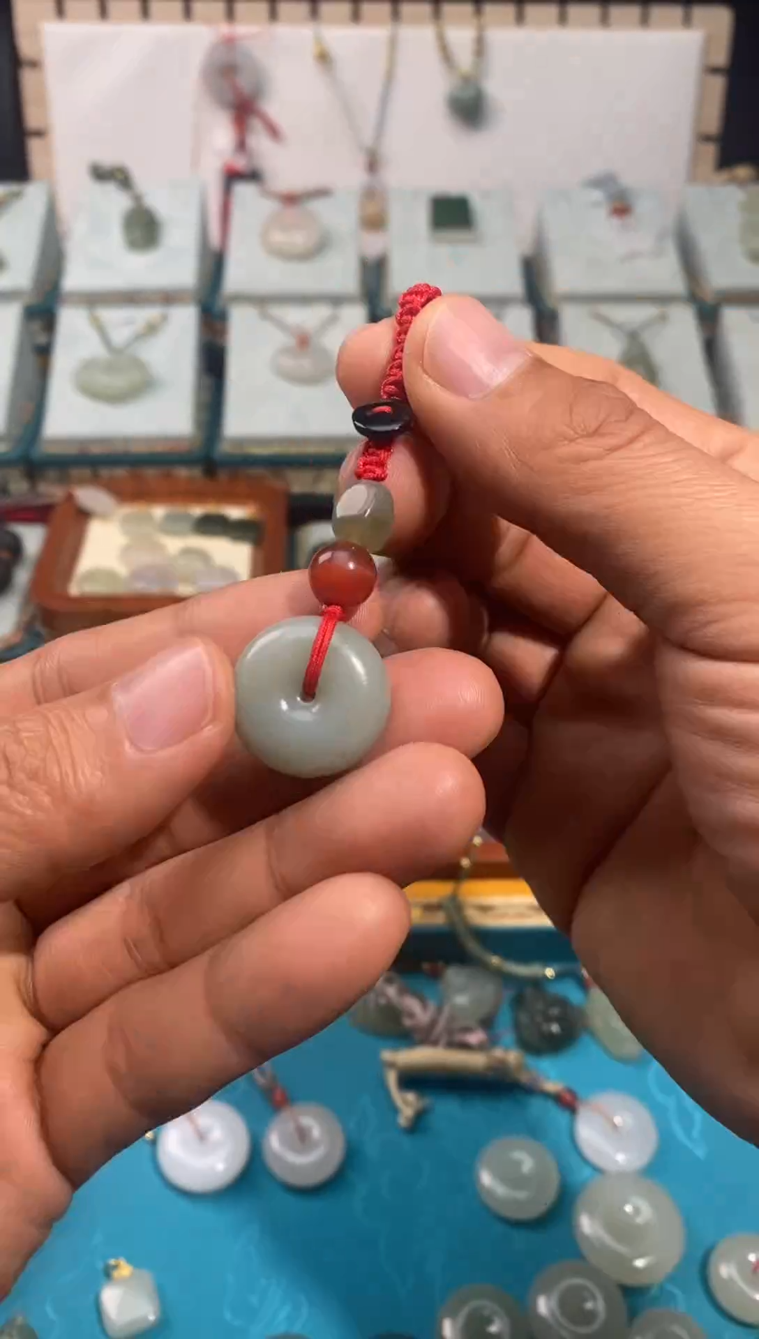 【闪购商品】和田玉钥匙扣未镶嵌钥匙扣