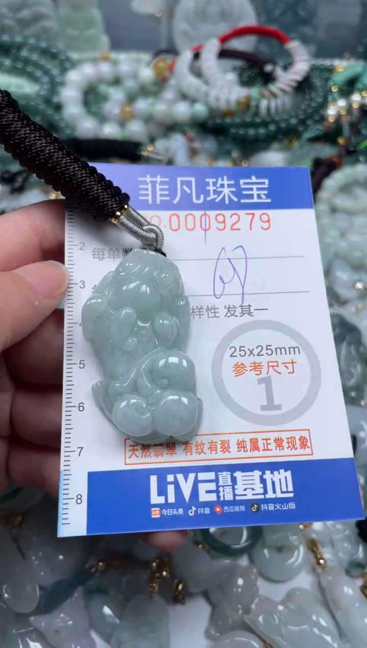 【闪购商品】翡翠颈饰未镶嵌00..9279