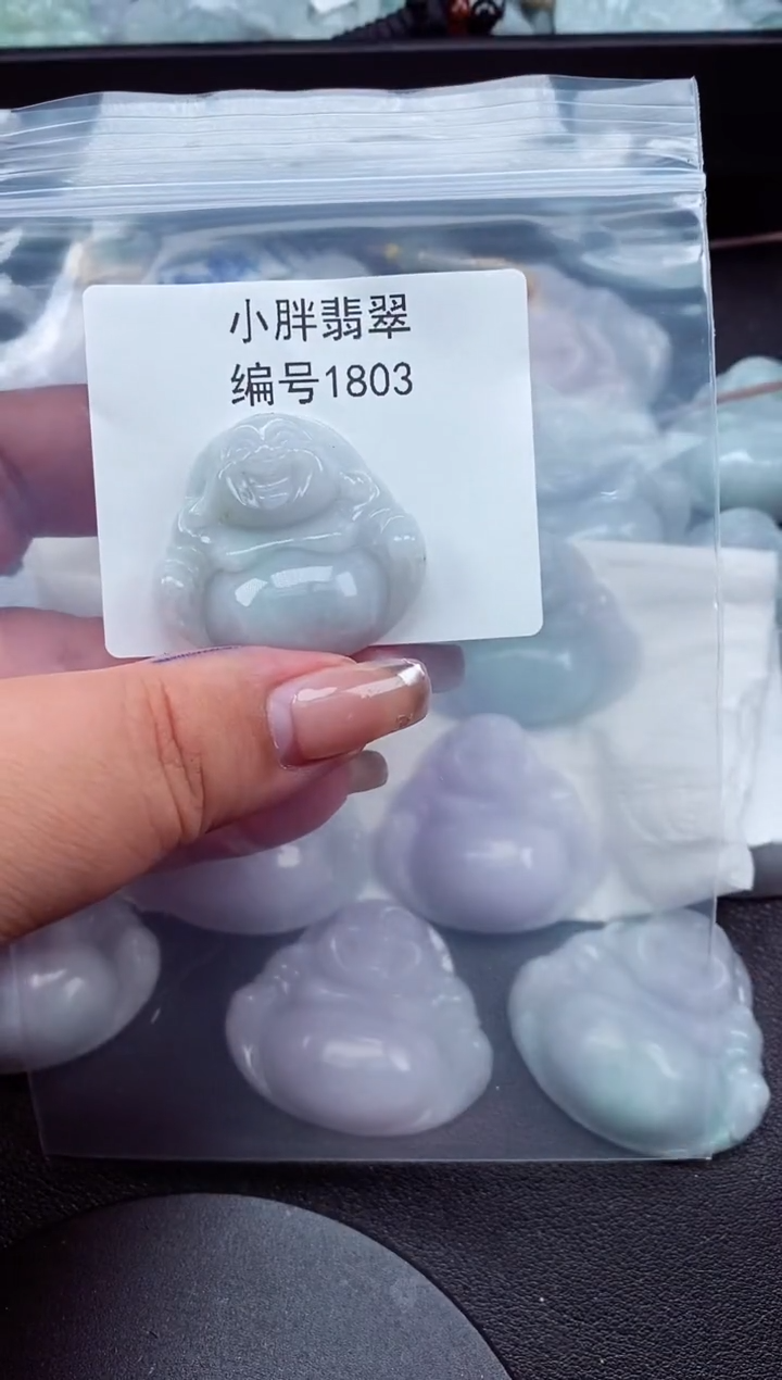 翡翠未镶嵌颈饰缅甸天然A货翡翠1803