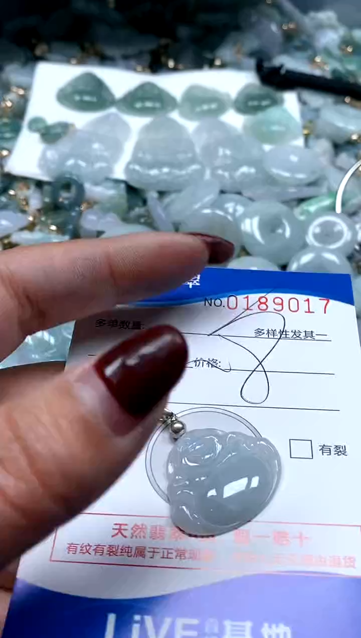 【闪购商品】翡翠颈饰未镶嵌闪购商品0189017