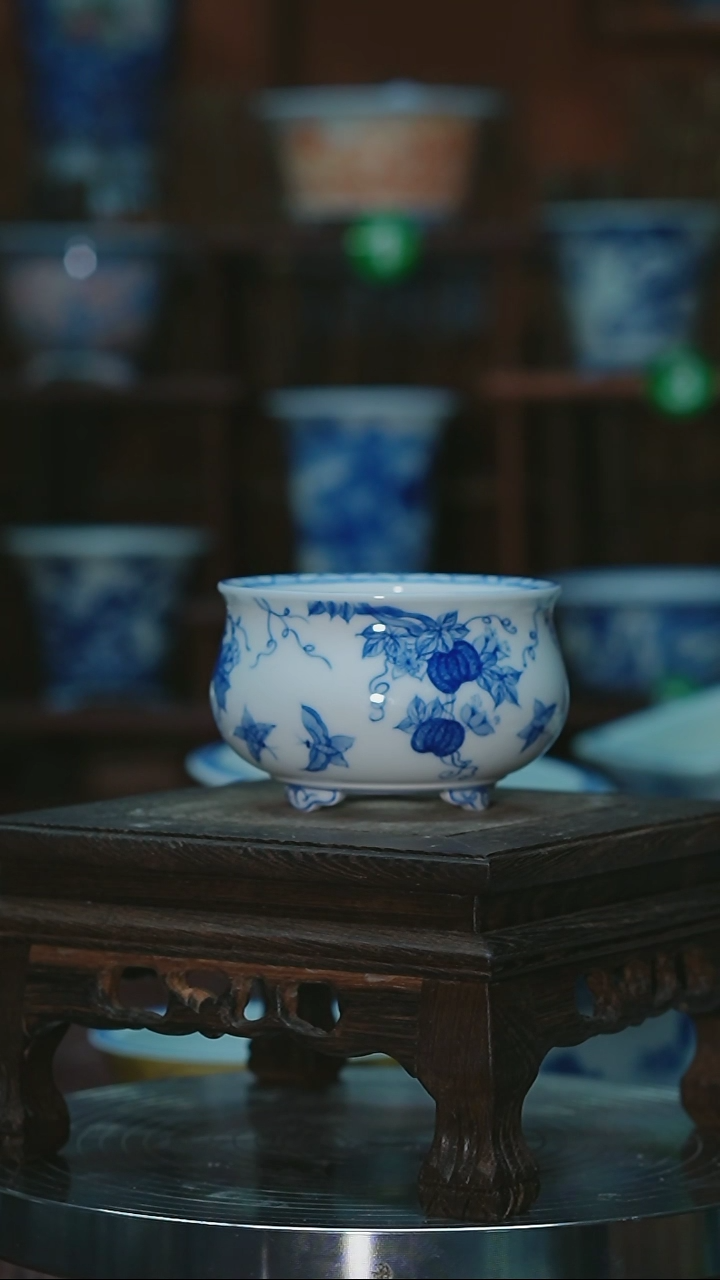 【闪购商品】其他手绘陶瓷内口6.5高4深