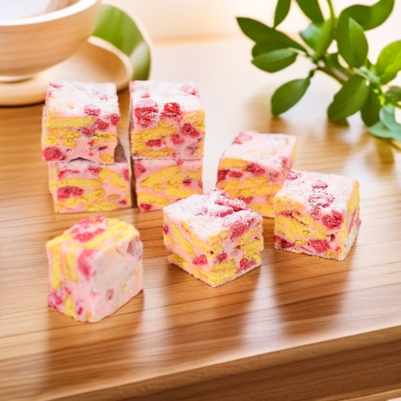 【临期】【6.5到期】O蔗糖O面粉夏日草莓魔芋奶酥多口味零食下午茶 AA