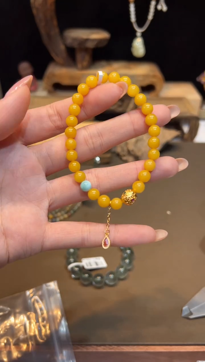 未镶嵌琥珀手饰手饰@@E7146