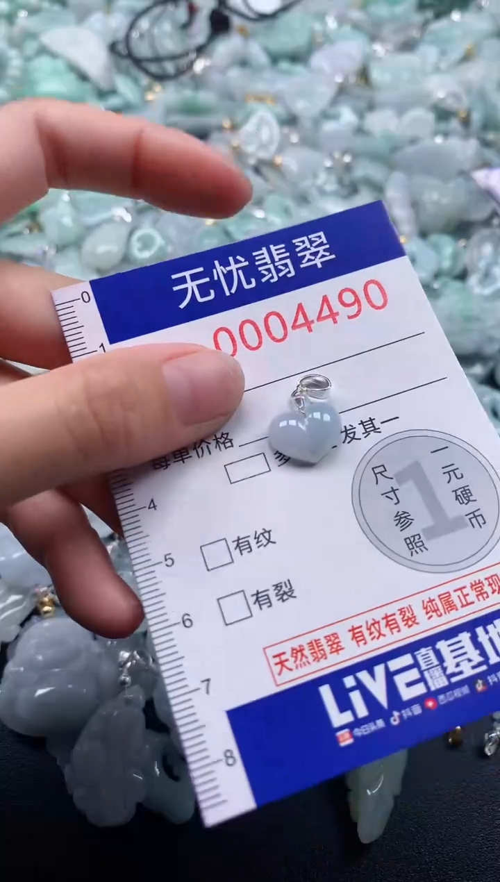 颈饰未镶嵌翡翠4490