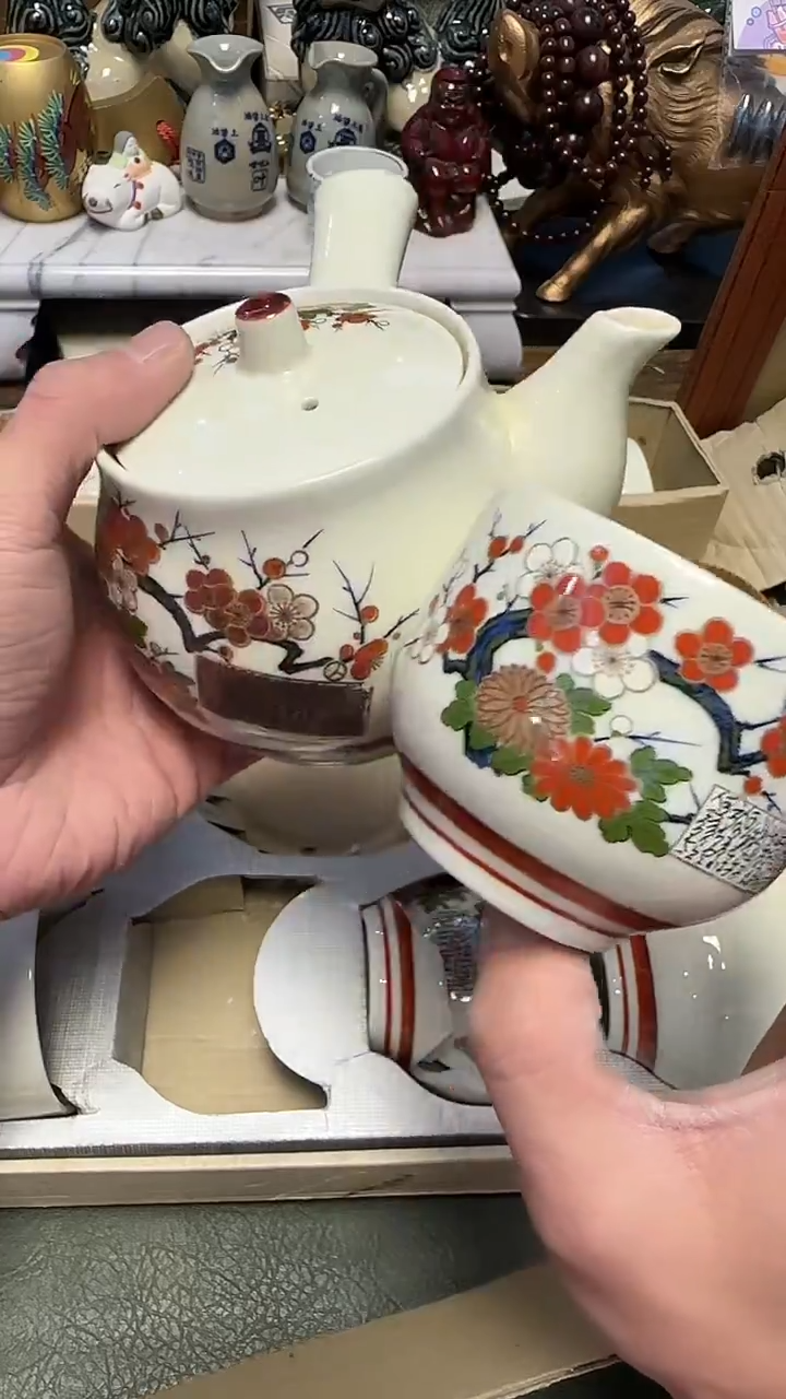 056··九谷一壶9杯