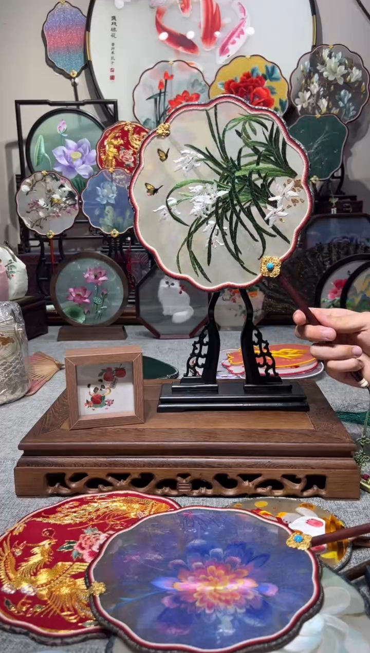 刺绣纯手工苏绣艺术品