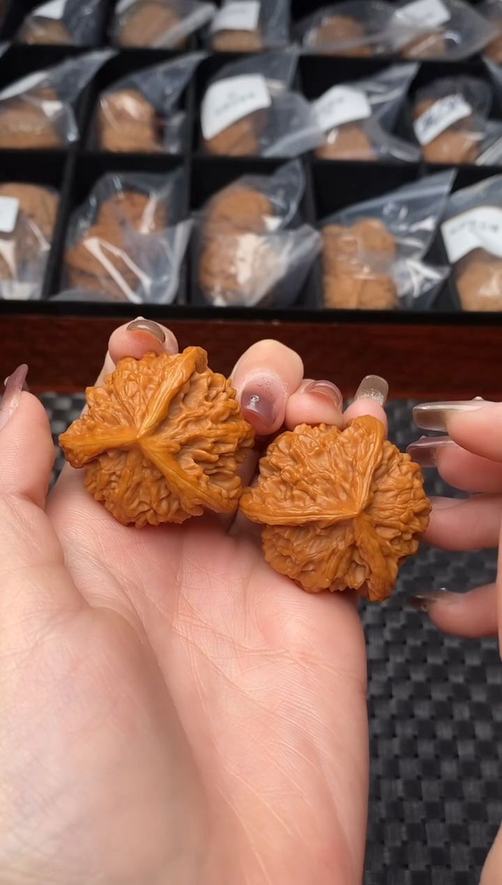 把件文玩核桃微修打底盘山三棱39尺