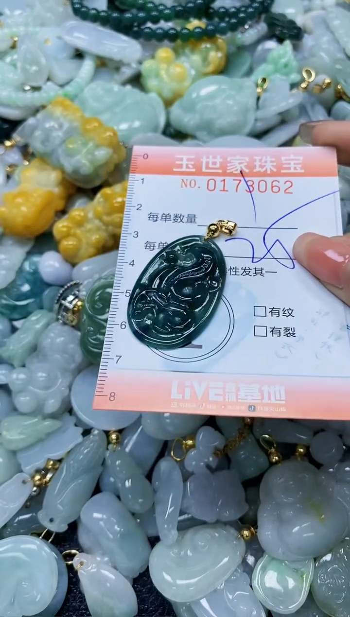 【闪购商品】翡翠颈饰未镶嵌闪购0173062