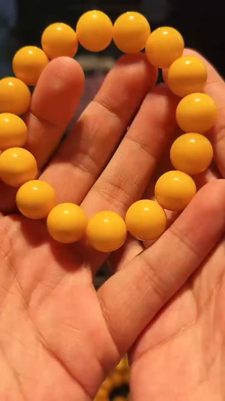 【闪购商品】蜜蜡手串未镶嵌14+单圈