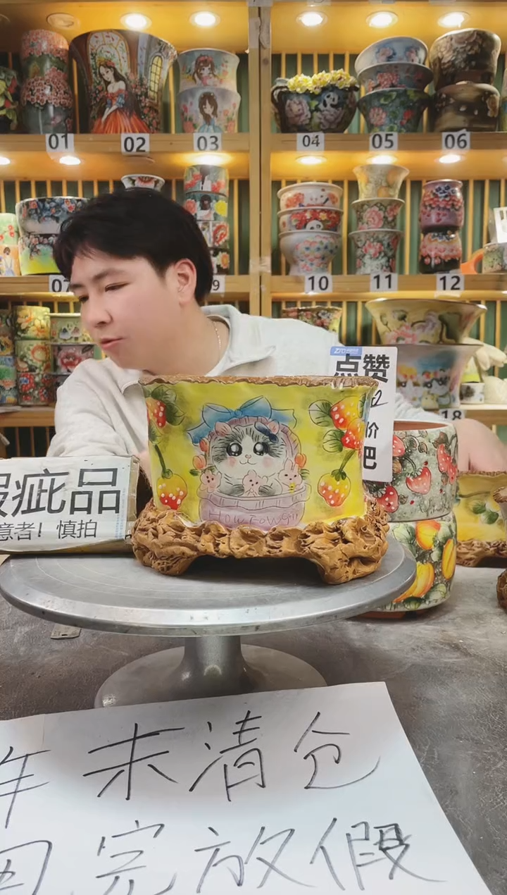 【闪购商品】瓷片默认微瑕一物一拍0113-112