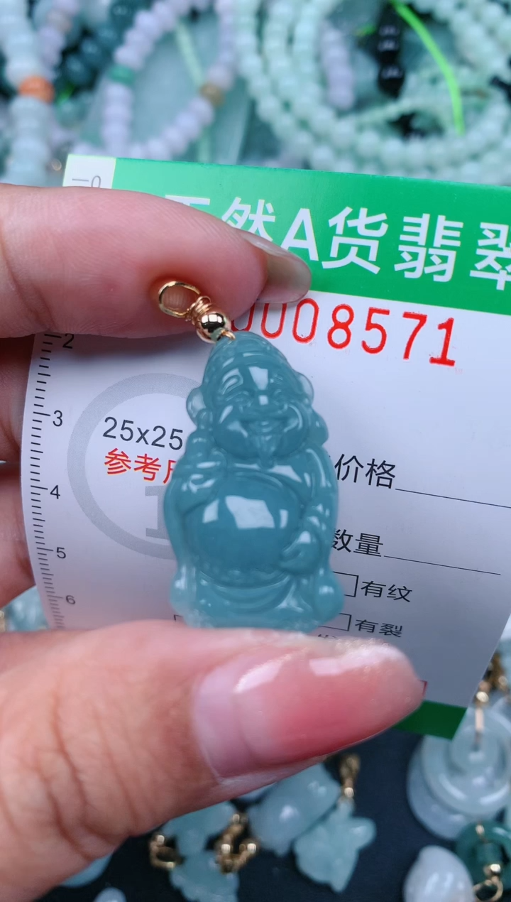 【闪购商品】翡翠颈饰未镶嵌.0008571