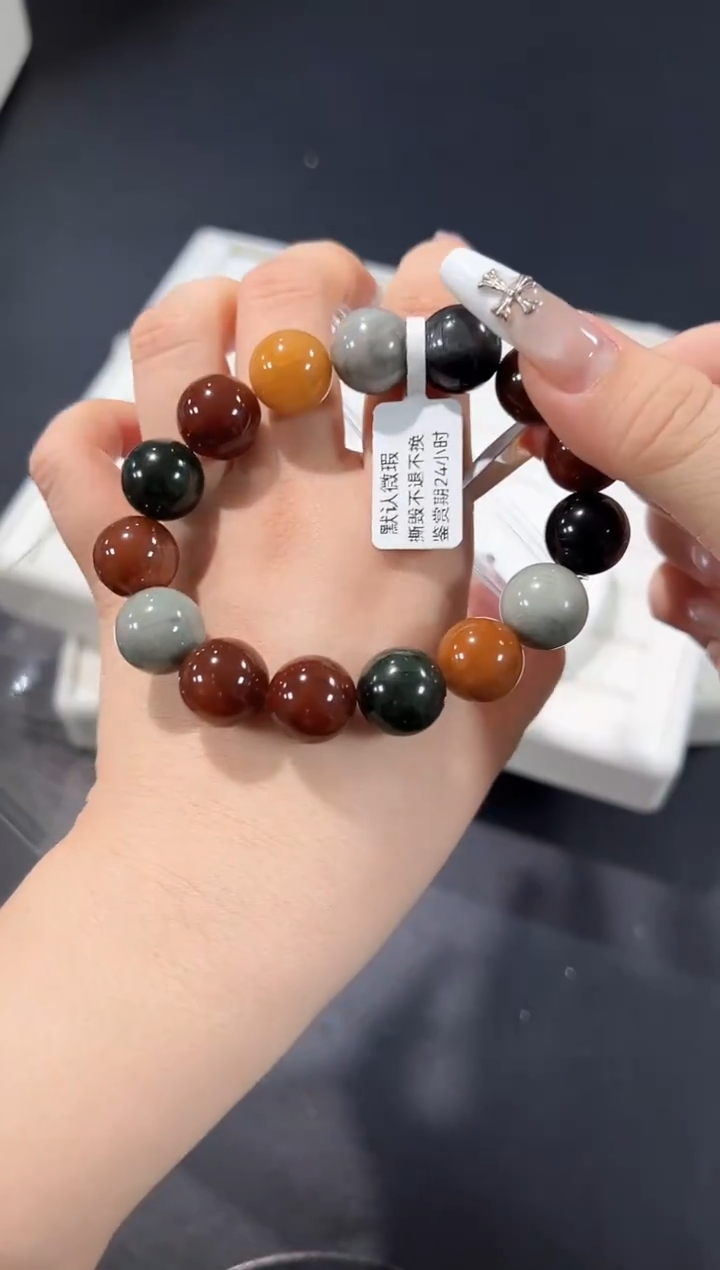 未镶嵌手串水晶6b多样性发其一【1条】默认微瑕14mm