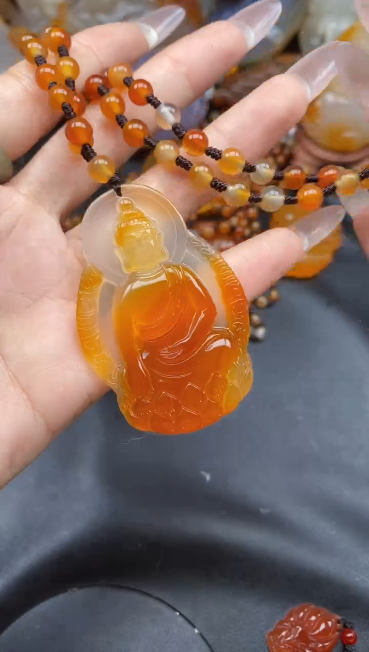 【闪购商品】玛瑙/玉髓颈饰合金ll