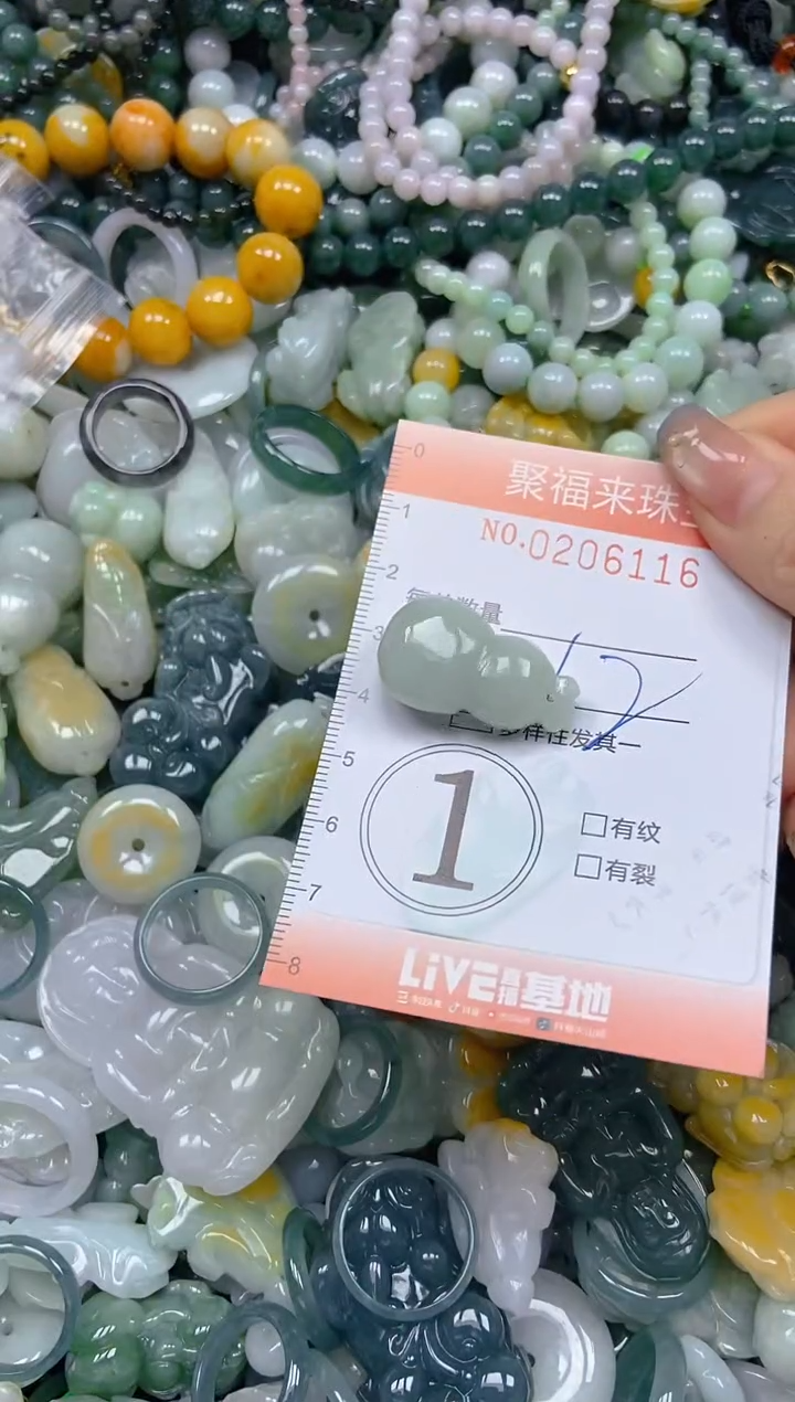 翡翠未镶嵌颈饰闪购0206116