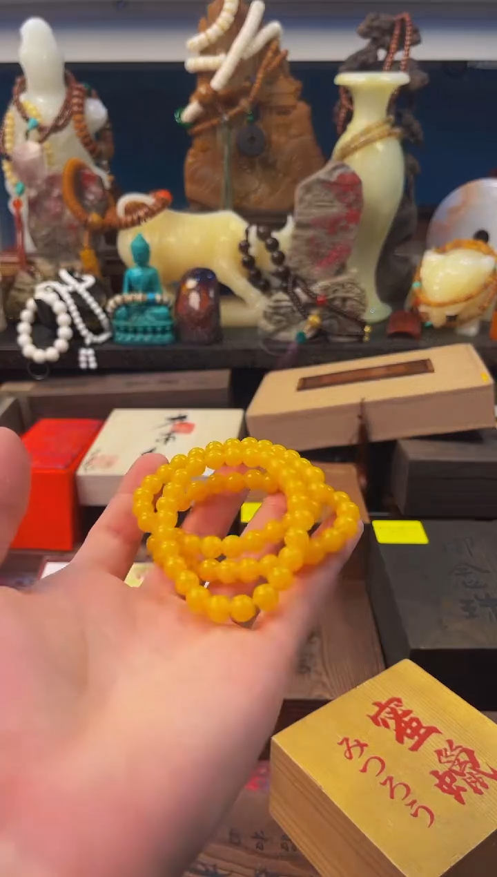 裸石蜜蜡未镶嵌小熊拖鞋直播精选推荐